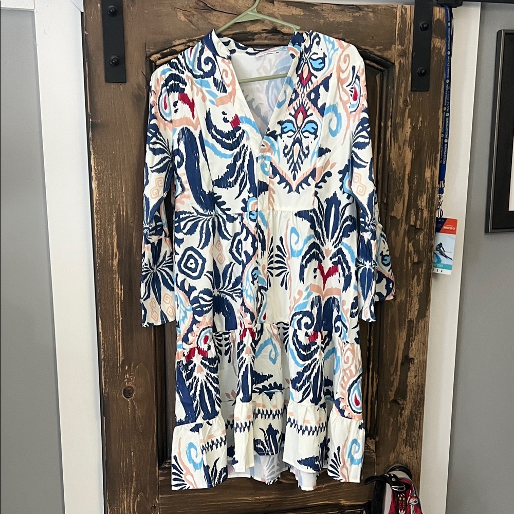 Colorful Patterned Dress
